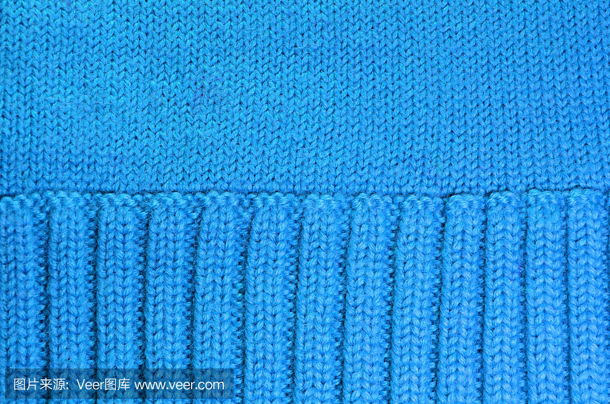 藍色毛織底紋