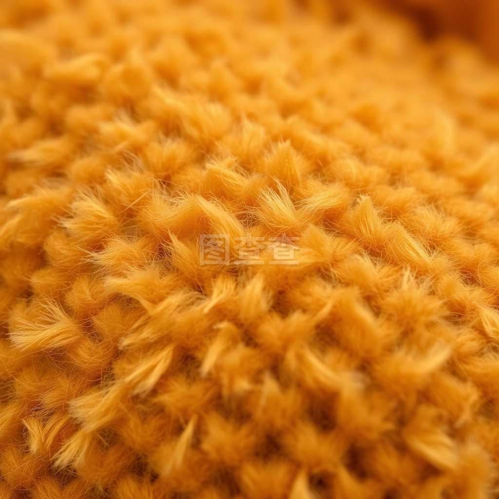 棕色絨毛織線毛衣作為背景。